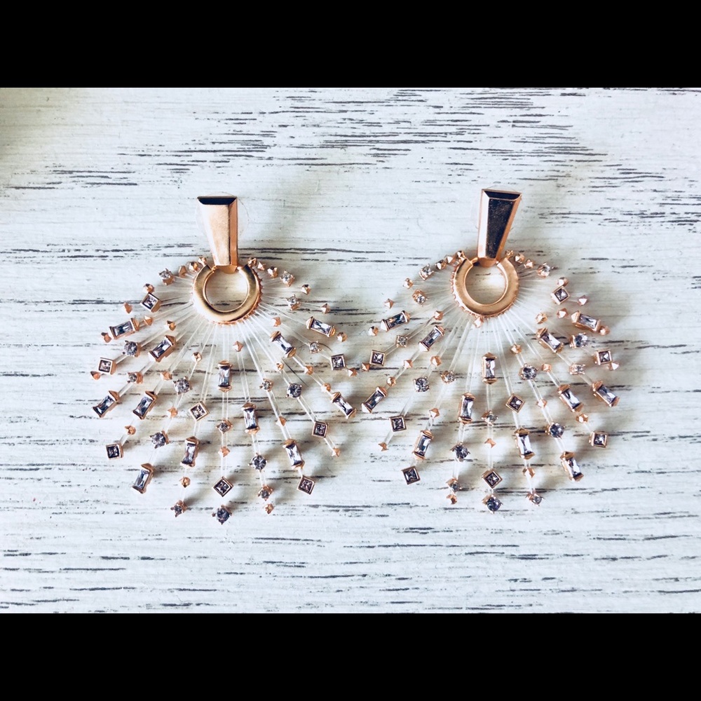 Kendra Scott Fabia Rose Gold Earrings
